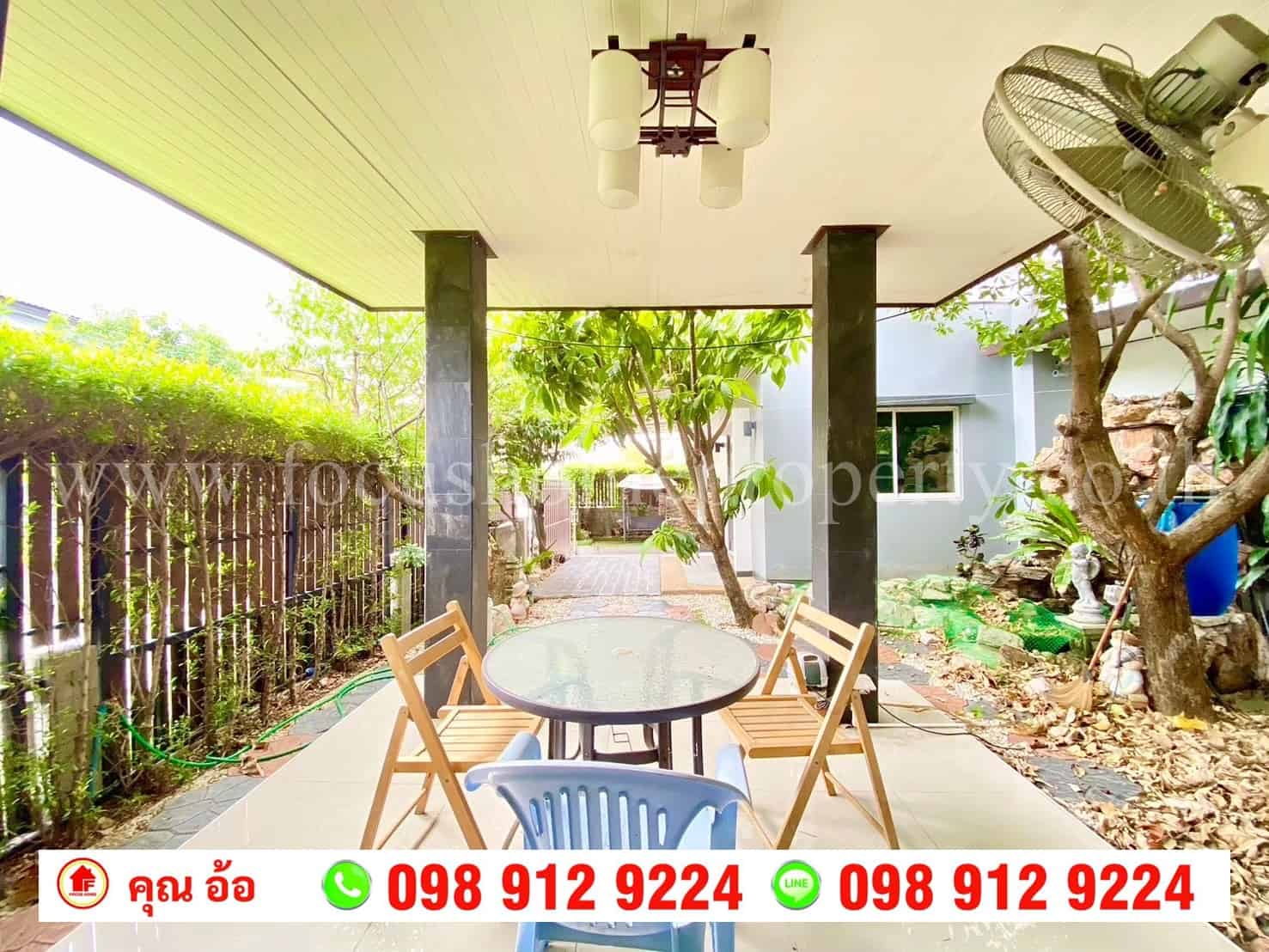 ขาย บ้านเดี่ยว หลังมุม หมู่บ้าน คาซ่า วิลล์ ราชพฤกษ์ – พระราม 5
